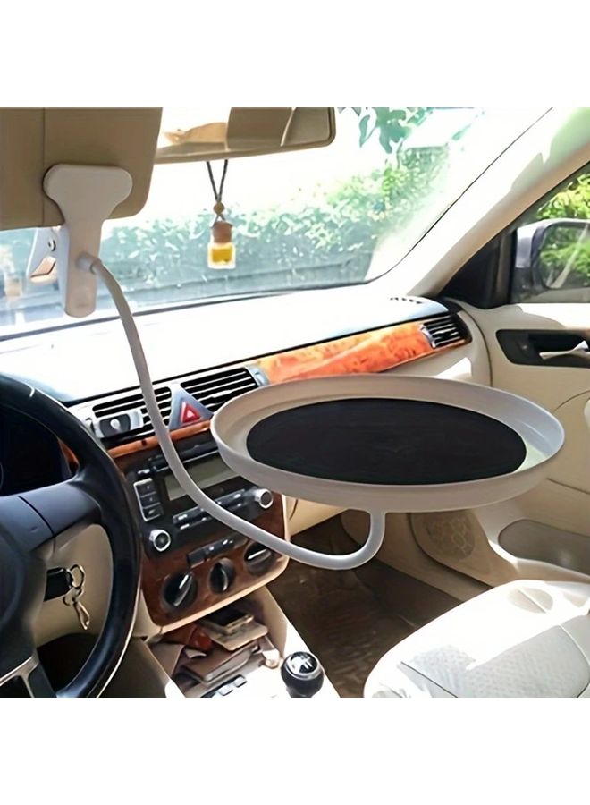 1pc Travel Food Beverage Holder With Non Slip Tray For Road Trips Restaurants And Outdoor Use - Image 5