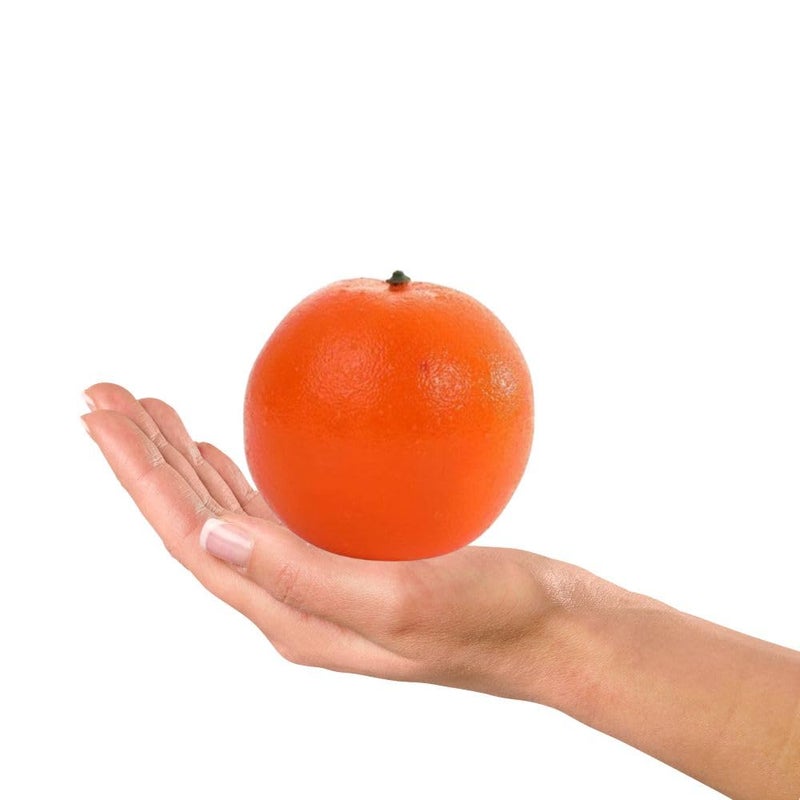 SINGAA Artificial Fake Fruits for Home,Car,Fruit Shop,Photography Decoration (Orange) - Image 3
