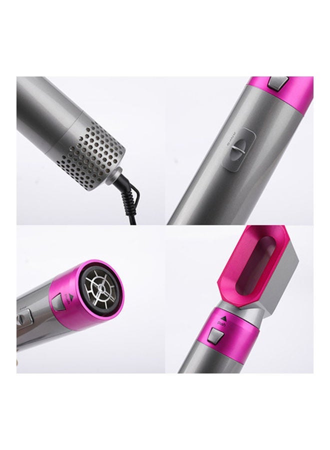 NIBEMINENT 4-Piece Hair Dryer Straight Curling Stick Pink 30x24x6.5cm - Image 4