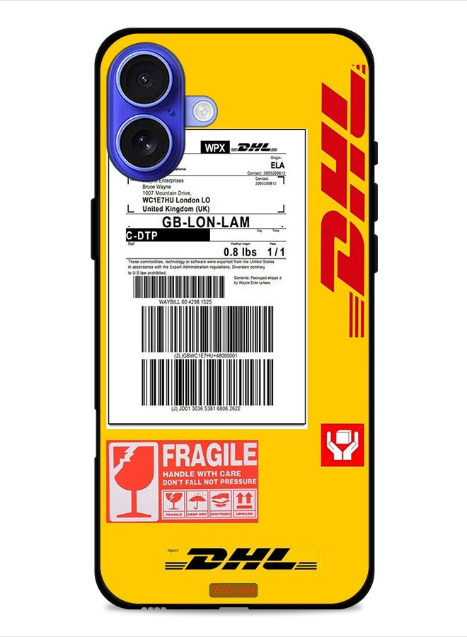 Tolwak Apple iPhone 16 Protective Case Cover Dhl Sticker - Image 1