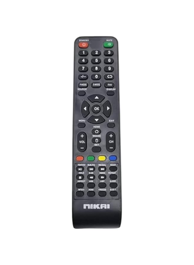 BGM Replacement Remote Control For Nikai Smart TV LED LED (Type 1)