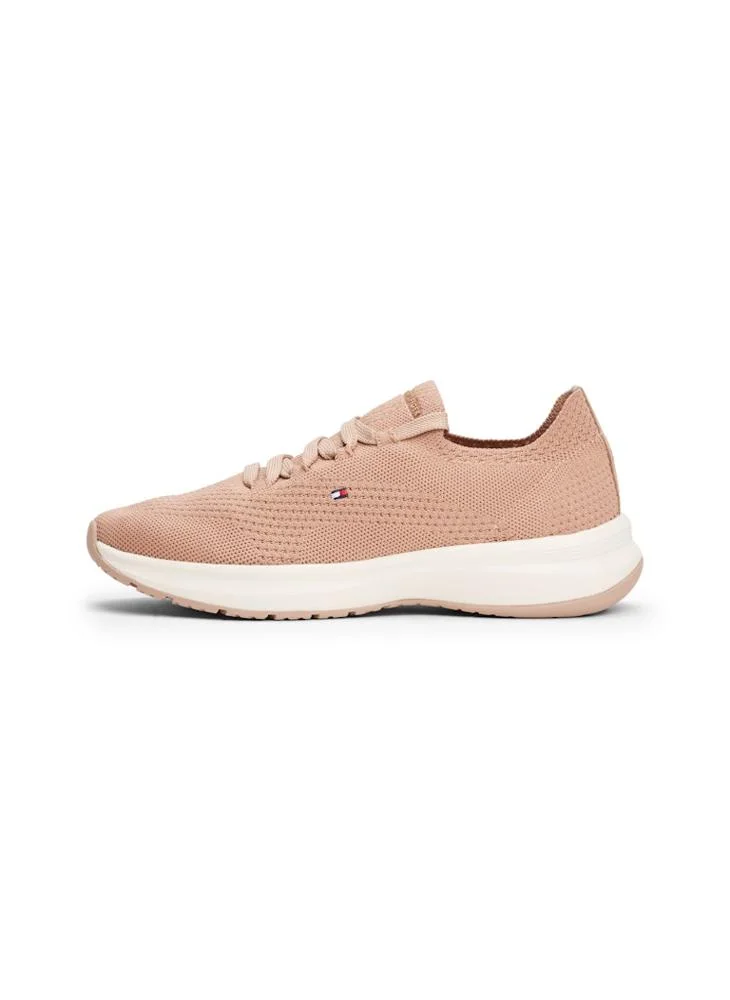 TOMMY HILFIGER Knit Runner Lace Ups Sneakers