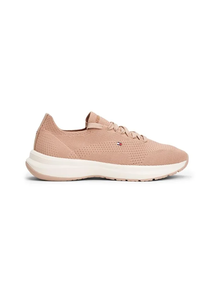 TOMMY HILFIGER Knit Runner Lace Ups Sneakers