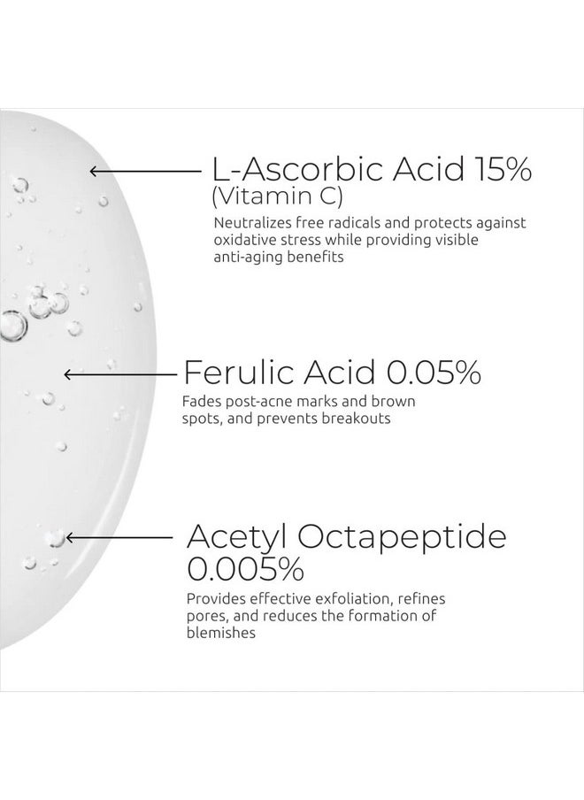 DS LABORATORIES - Antioxidant Serum For Face Anti Aging Face Brightening Serum Wrinkle Remover For Face Vitamin C And Ferulic Acid Fragrance And Paraben Free 100% Vegan - Image 1