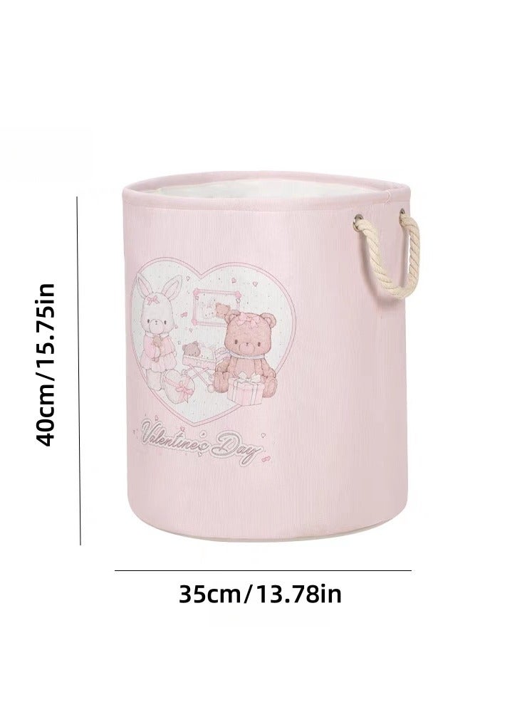 RONGXTAPE A large-capacity, Foldable Fabric Laundry Basket For Storing Dirty Clothes, Suitable For Dormitories And Apartments - Image 5