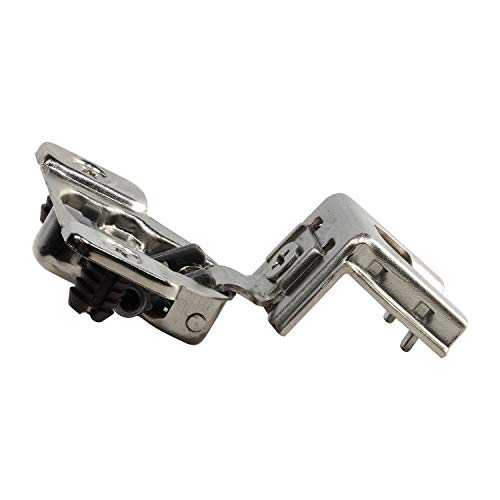 DTC 1-1/4" Overlay Soft Close 105 Degree 2 Cam Press in Face Frame Concealed Cabinet Hinge 6-Way Adjustable E8Q115NH (50 Pack) - Image 2