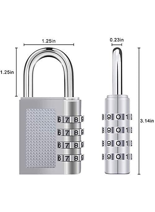 KANABEE KANABEE 4Digit Safe PIN Hand Bag Shaped Combination Padlock Lock Color May Vary  - Image 3