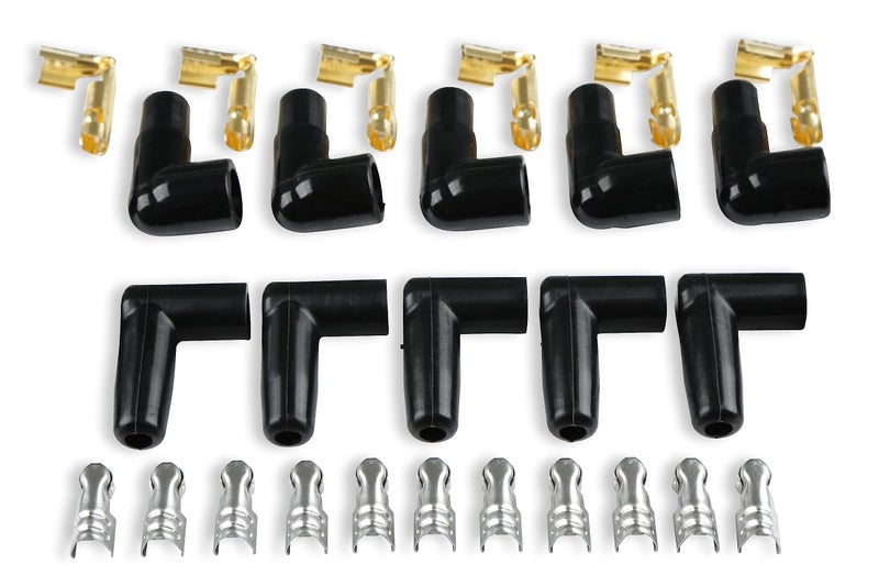 ACCEL 4039B Spark Plug Wire Set - Super Stock Copper Core 8mm - 90 Deg. Boots - Blue - Image 3