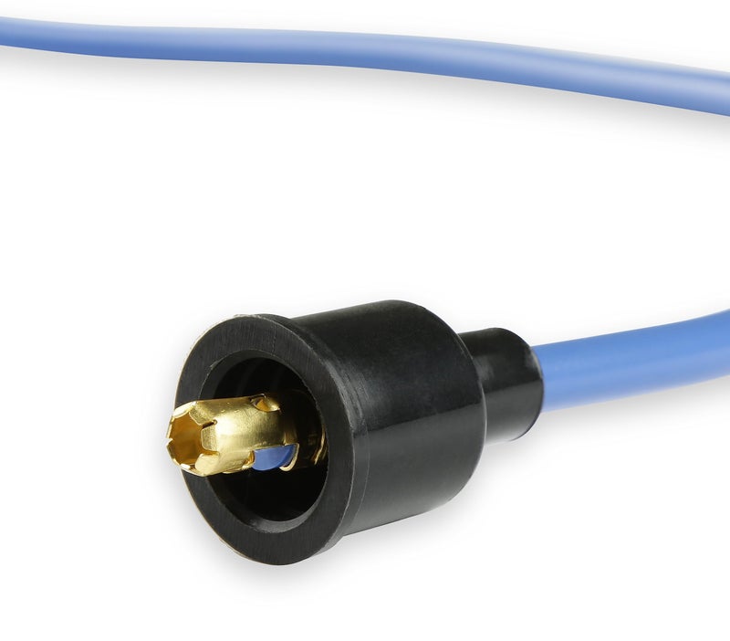 ACCEL 4039B Spark Plug Wire Set - Super Stock Copper Core 8mm - 90 Deg. Boots - Blue - Image 5