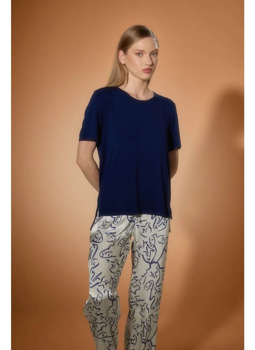 Hays Women's Modal Slit Detail Short Sleeve T-Shirt