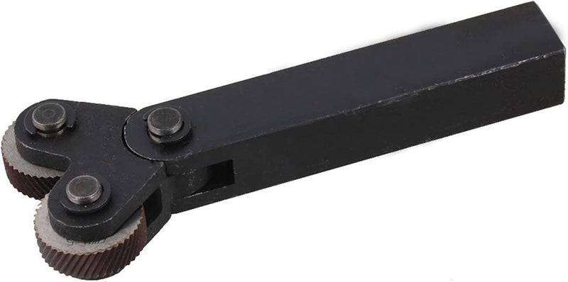 CNBTR Rotating Head Knurling Tool Pitch Diagonal Coarse Linear Dual Wheels 0.5mm 1mm 2mm with 1.5mm Pitch Pack of 7 - Image 3