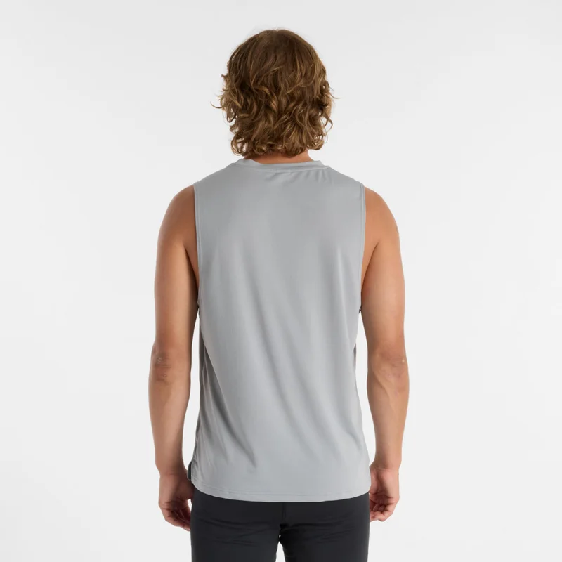 New Balance Slate Grey Men's Sport Tank for Men | Best Price UAE