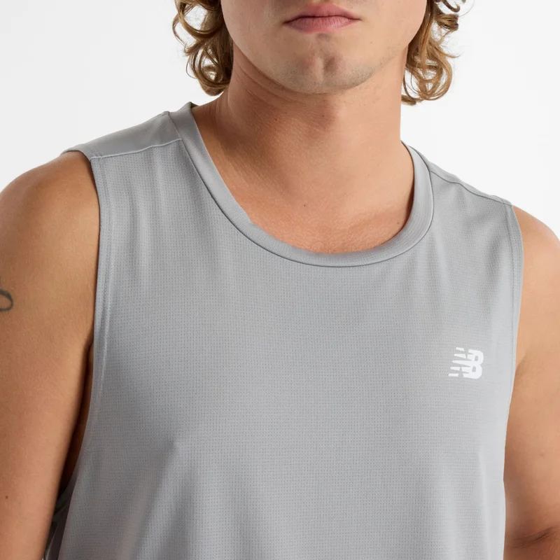 New Balance Slate Grey Men's Sport Tank for Men | Best Price UAE