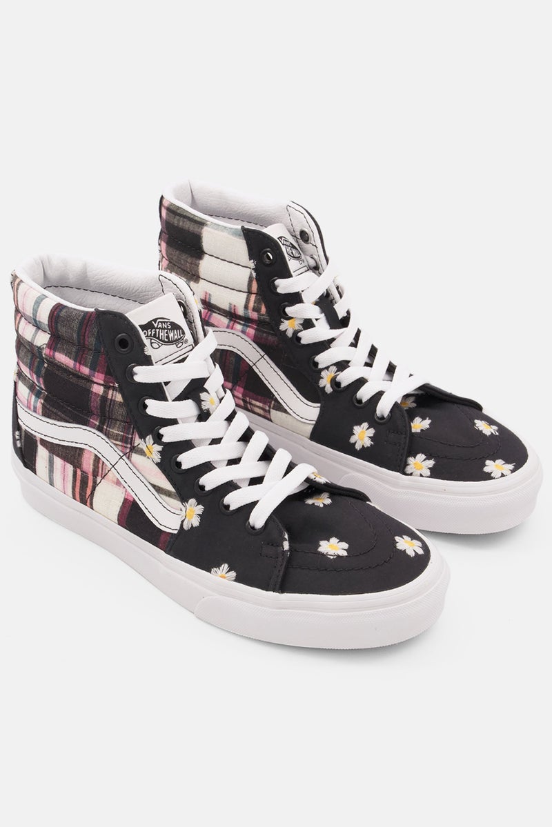 VANS أحذية تزلج عالية القطع للنساء، مجموعة سوداء - Image 1