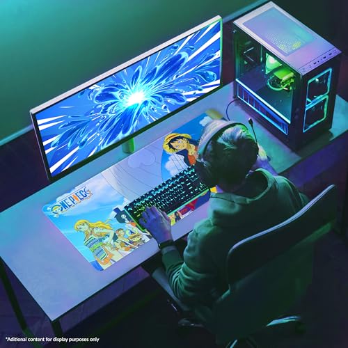 One Piece Gaming Desk Mat for Teens, Adults, 31.5 x 13.8” Non-Slip Surface, Anime Mouse Pad, Desk Decor, Gaming Mousepad, Gifts for Gamers (Multi One Piece) - Image 4