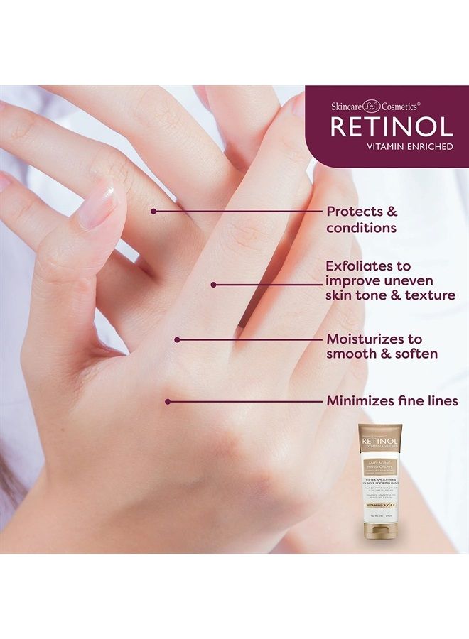 RETINOL Anti-Aging Hand Cream – The Original Retinol Brand For Younger Looking Hands –Rich, Velvety Hand Cream Conditions & Protects Skin, Nails & Cuticles – Vitamin A Minimizes Age's Effect on Skin - Image 3