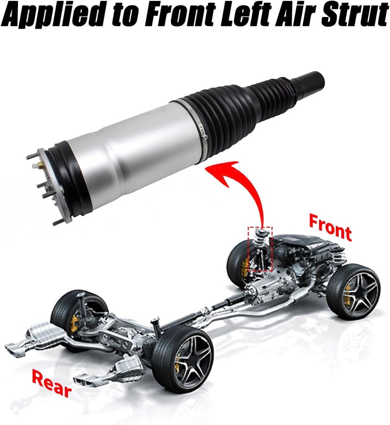 EVGoXMods Front Left Air Suspension Shock Absorber Strut - Image 4