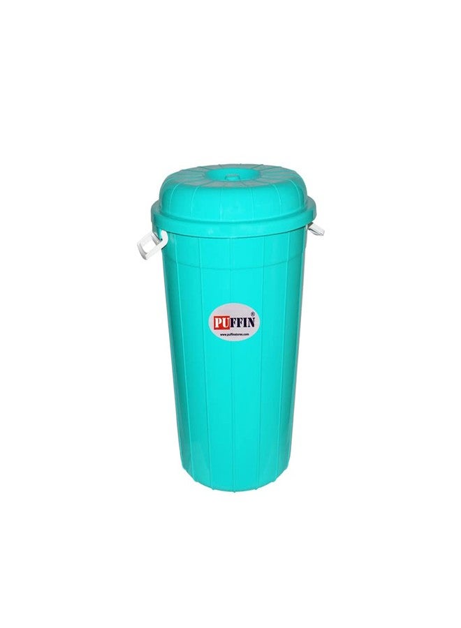 PUFFIN Multipurpose Plastic Storage-Bucket Drum (50ltr pack of 2) green - Image 2