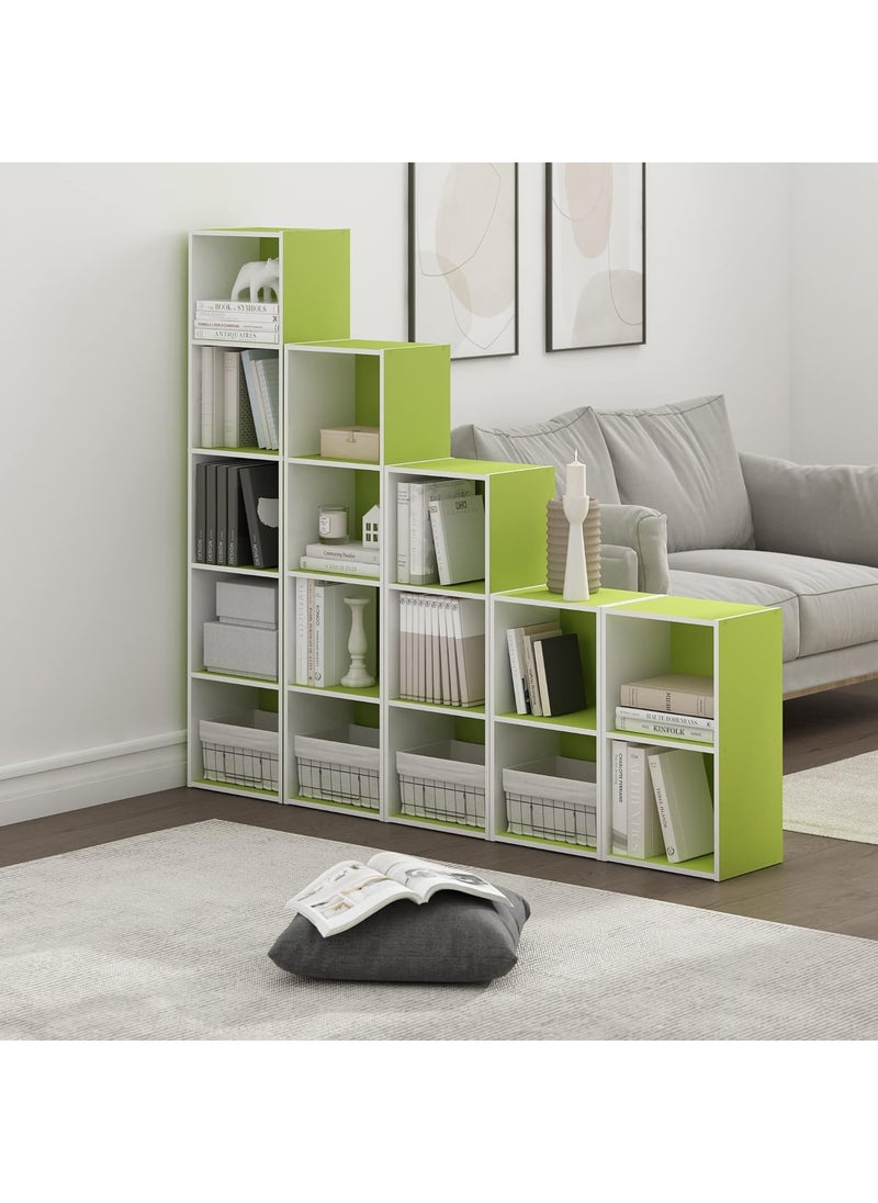 Oakcraft Oakcraft Multipurpose Single Cube Storage Organizer Unit Bed Side Table Type Rack DIY Shelf Cabinet Space Saver  - Image 1