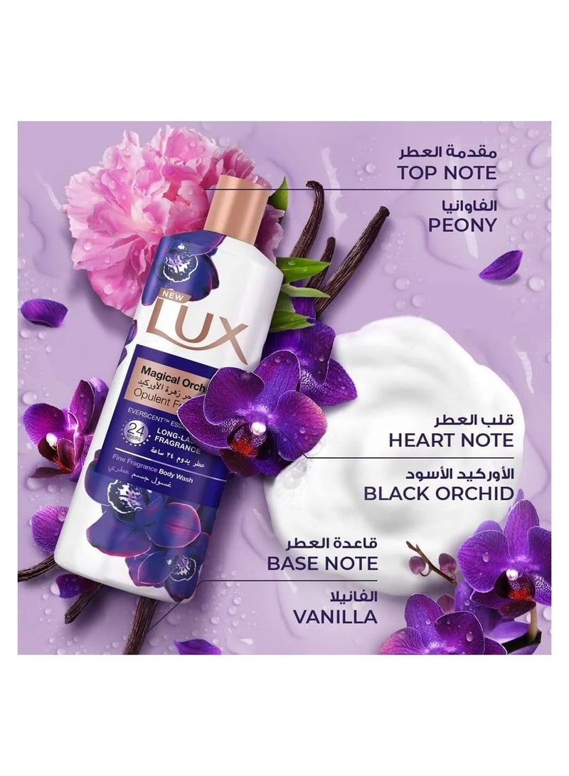 لوكس غسول جسم عطري سحر زهرة الأروكيد - 700 مل - Image 3