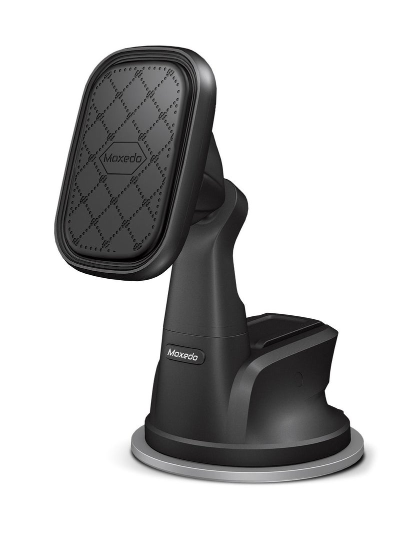 Moxedo Moxedo Magnetic Car Mount Dashboard Phone Holder board Suction Base Adjustable 360 Degree Rotation Compatible for iPhone 13/12/11/XR/XS/XS Max/ Galaxy S20 Note 20 Ultra & All Smartphones  - Image 1