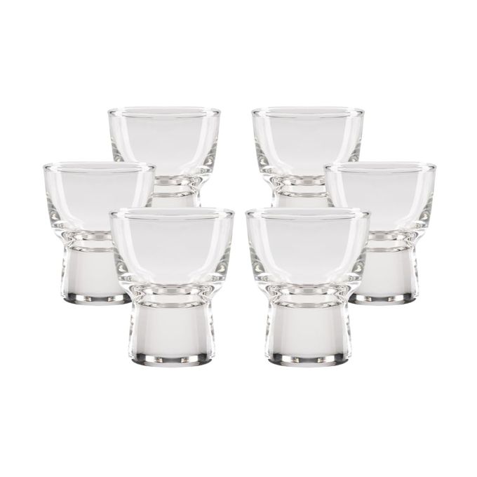 LEMONSODA Clear Shot Glass Set Heavy Base Haiku Sake Shot Glasses for Whiskey, Tequila, Vodka, Espresso, Spirits & Liquor Perfect for Tastings, Parties, Bars, Housewarming Gift (Set of 6-2oz) - Image 5