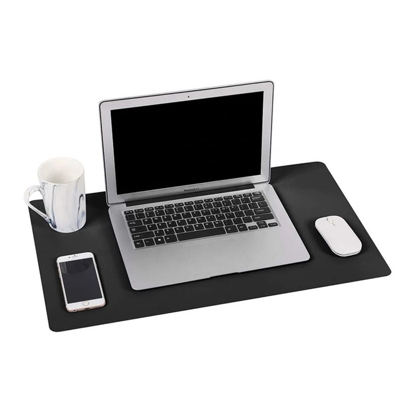 Y&D Dual Sided Desk Pad 24\ x 14\ PU Leather Desk Mat - Waterproof Desk Blotter Protector & Large Mouse Pad - Office & Home Desk Pads - Image 5