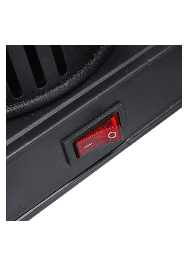 Generic - Multifunctional Electric Stove with Single Burner - Porcelain Coated with Removable Handle - Suitable for BBQ, Kettle, Fire Pit, Charcoal, Combination, Black - Image 1