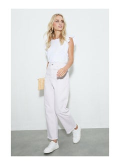 Petite Organic Colored High Waisted Jean
