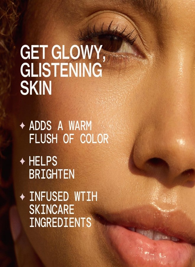 Pacifica Crystal Lit Glowy Glisten Drops - Face Makeup - Shimmery Multi-Use Liquid Blush/Highlighter for Radiant, Dewy Cheeks Luminous Glow Clean Beauty Vegan & Cruelty-Free Dermatologist Tested - Image 3