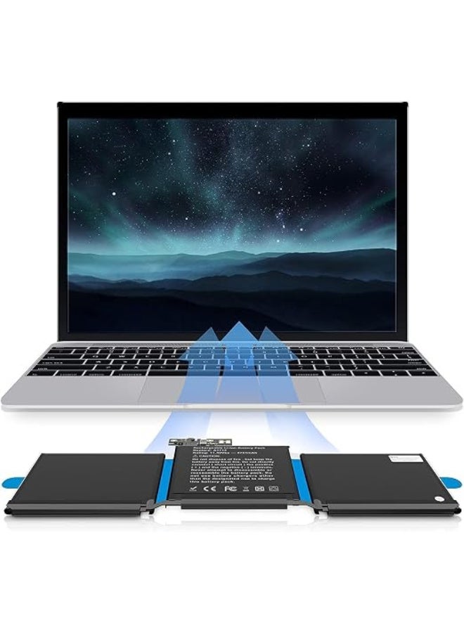 A1713 A1708 Battery Battery Compatible for MacBook Pro 13-inch A1708 (Late 2016, Mid 2017) - [Li-Polymer 11.4V 54.5Wh 4781mAh - Image 2