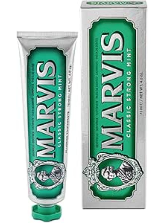مارفيس معجون أسنان مارفيس كلاسيك بنكهة النعناع القوي 75 مل