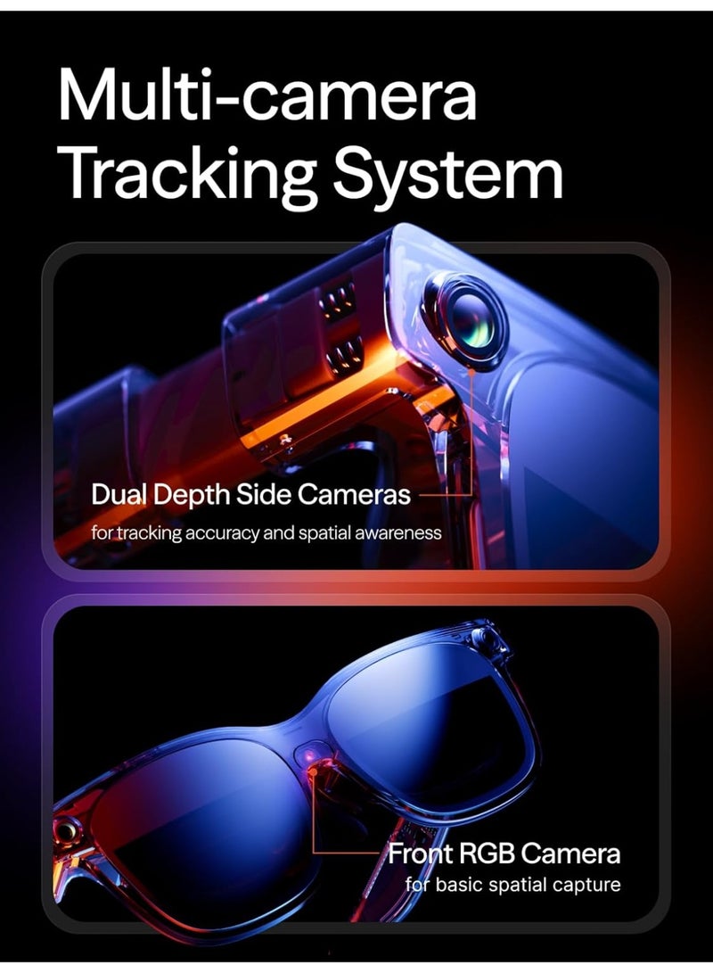 VITURE Luma Ultra XR Glasses, 152'' Ultra Sharp Display, Full 6Dof Support, AR Hand Gestures, 52° FOV, 1500 Nits, for iPhone 17/16/15, Android, Mac, PC, Switch & Switch 2, Real-time 2D to 3D - Image 5