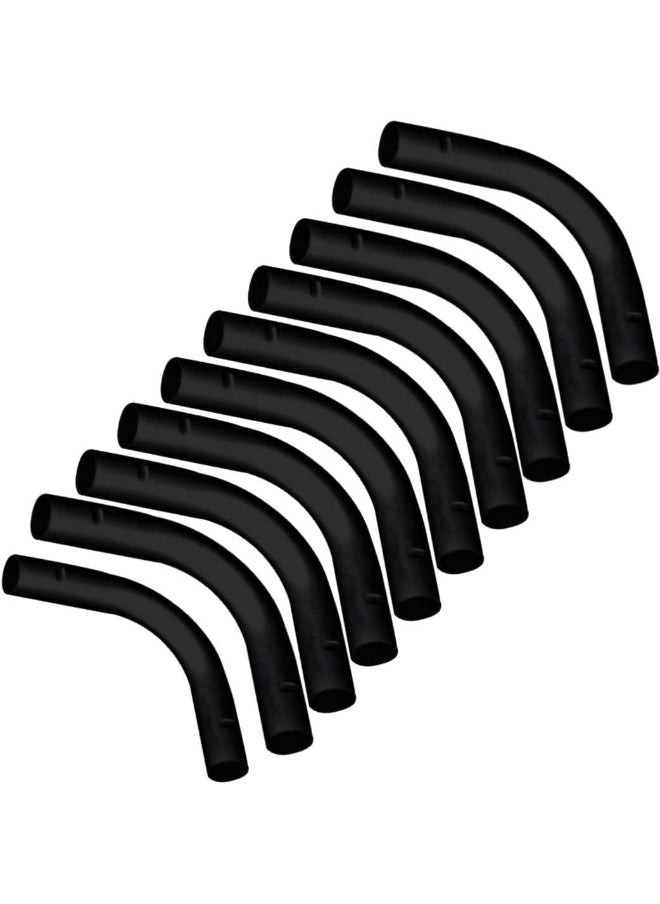 Beilla Beilla Pack Of 10 Pvc Electrical Conduit Pipe & Fittings â€“ Durable, Corrosion-resistant Solution For Indoor And Outdoor Electrical Wiring And Cabling (Bend, 25MM)  - Image 1