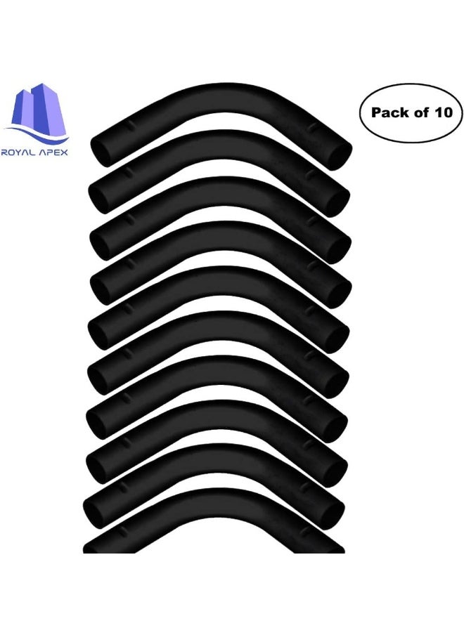 Beilla Beilla Pack Of 10 Pvc Electrical Conduit Pipe & Fittings â€“ Durable, Corrosion-resistant Solution For Indoor And Outdoor Electrical Wiring And Cabling (Bend, 25MM)  - Image 3