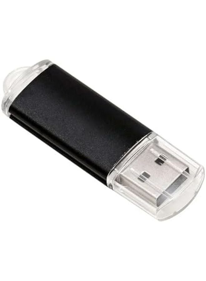 USB Flash Drive 8GB Black Metal Pen Drive Memory Stick Business Gift - Image 2