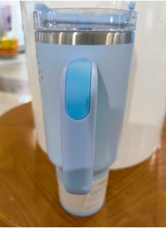 Stanley Olivia Rodrigo H2.0 Flow State Stainless Steel Tumbler with Handle and Straw Lid Insulated Reusable Cup for Water, Coffee, Smoothies & More, Travel Mug, Cupholder Friendly 40 oz Blue  - Image 5