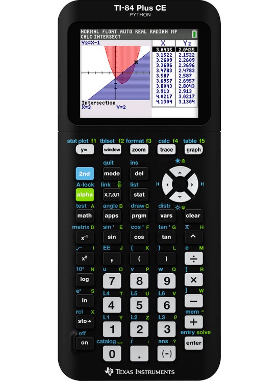 Texas Instruments TI-84 Plus CE Color Graphing Calculator, Black - pzsku/Z0524835D77E69216A75FZ/45/1749324758/ea592434-8510-43cd-b69c-e6faa1bcec5b