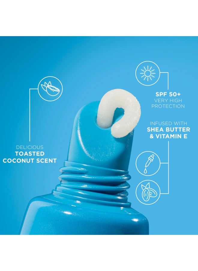 بوندي ساندز Spf 50+ Lip Balm Coconut 10g - Image 3