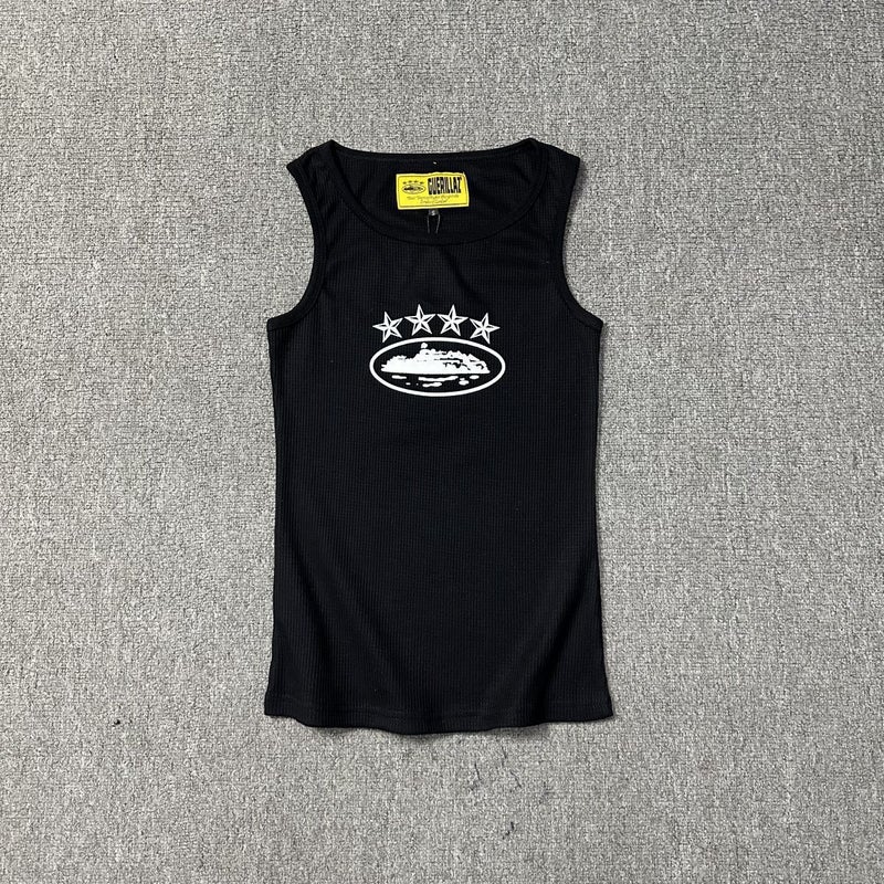 Corteiz Alcatraz Basic Printed Vest Street Fashion Sports Casual Tops For Men And Women - Image 4
