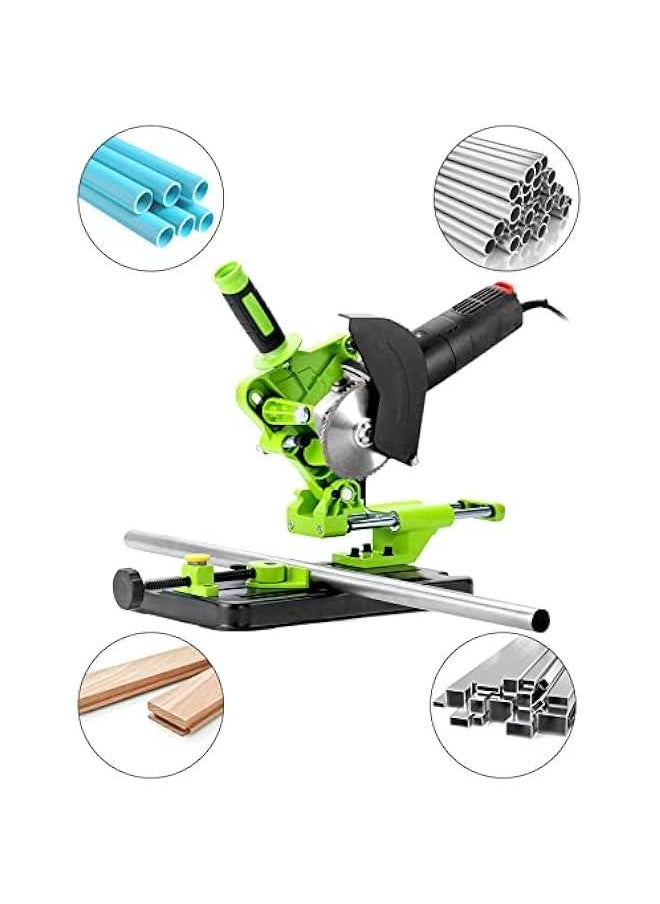 Arabest Angle Grinder Bracket, Adjustable 45 Degree Clamp Angle Grinder Holder Bracket, Universal Polishing Machine Pull Rod Angle Grinding Machine Stand for 100, 125 or 150 Angle Grinder  - Image 3