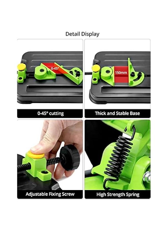 Arabest Angle Grinder Bracket, Adjustable 45 Degree Clamp Angle Grinder Holder Bracket, Universal Polishing Machine Pull Rod Angle Grinding Machine Stand for 100, 125 or 150 Angle Grinder  - Image 4