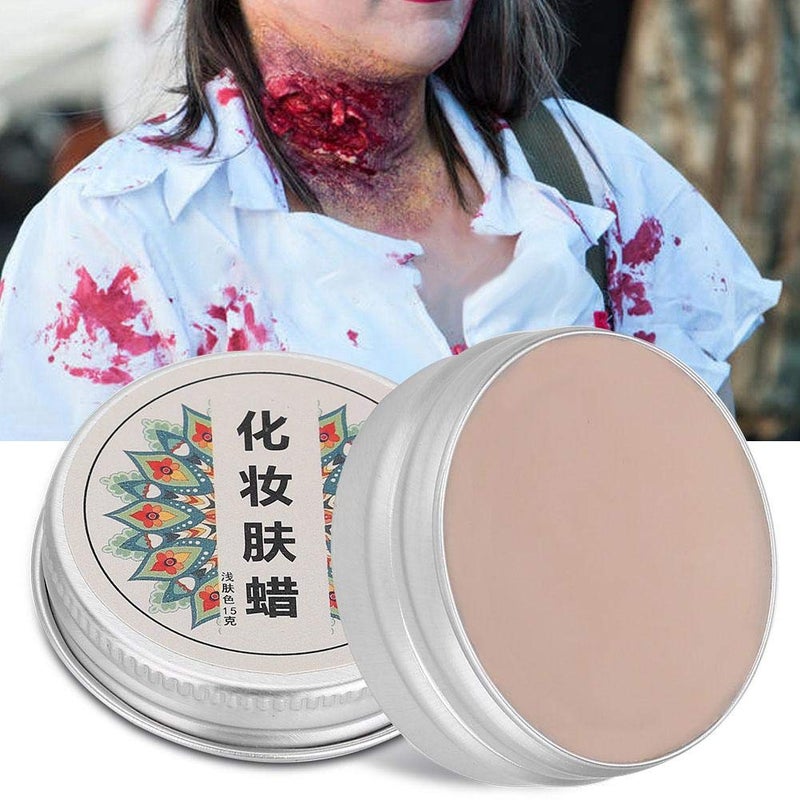 klarako Professional Stage Halloween Fake Wound Scars Wax Halloween Makeup Wax, Scar Wax Kit Make Up Special Effects Fake Molding Wound Skin,Modeling Scar Wax  (01) - Image 4