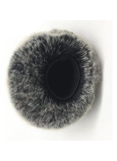 SOLDOUT Microphone Windshield Windscreen Muffler Artificial Fur Dead Cat Mic Wind Shield (Grey, 3.5cm)  - Image 3