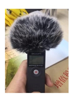 SOLDOUT Microphone Windshield Windscreen Muffler Artificial Fur Dead Cat Mic Wind Shield (Grey, 3.5cm)  - Image 5