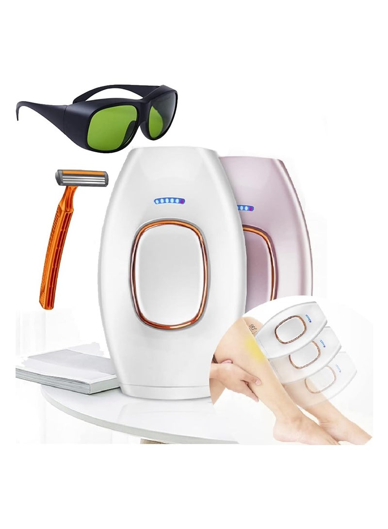 Raxoom Hair Removal System for Long Lasting Results Pain-Free At Home Laser Hair Removal for Whole Body Treatment, for Women and Men, Body, Face, Armpits, Jersey - Image 1