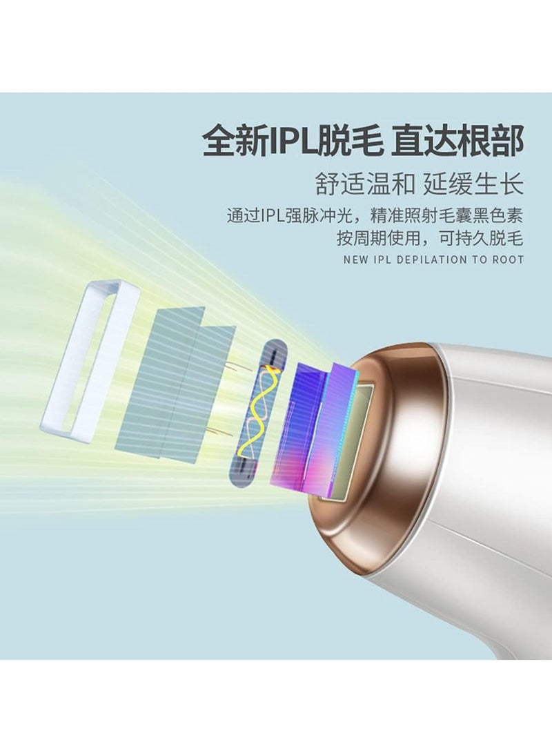 Raxoom Hair Removal System for Long Lasting Results Pain-Free At Home Laser Hair Removal for Whole Body Treatment, for Women and Men, Body, Face, Armpits, Jersey - Image 2