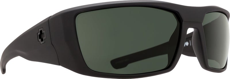 Spy Optic SPY Womens Dirk Sunglasses, Soft Matte Black/Happy Gray/Green Polar, 64 Mm US - Image 1