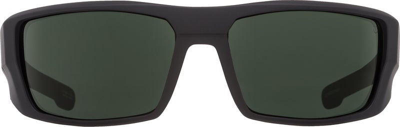 Spy Optic SPY Womens Dirk Sunglasses, Soft Matte Black/Happy Gray/Green Polar, 64 Mm US - Image 2