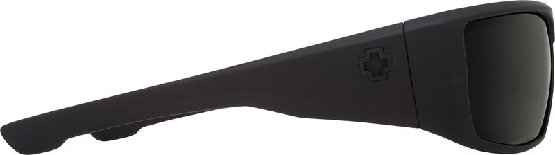 Spy Optic SPY Womens Dirk Sunglasses, Soft Matte Black/Happy Gray/Green Polar, 64 Mm US - Image 4